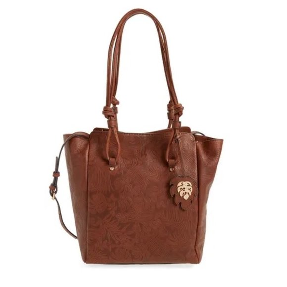 Tommy Bahama Marrakech Embossed Leather Tote - Picture 1 of 1